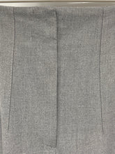 Load image into Gallery viewer, Zara Womens Gray Flat Front Pockets Straight Leg Trouser Pants Size Small
