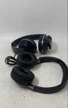 Load image into Gallery viewer, Lot Of 2 Black Over The Ear Foldable Wireless Headphones Not Tested
