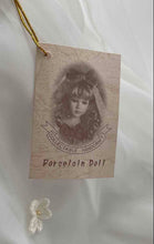 Load image into Gallery viewer, Betty Jane Carter Gorgeous Signed 22" Porcelain Doll Wedding Dress White W/Tag
