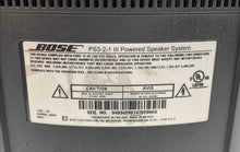 Load image into Gallery viewer, Bose PS3-2 III Black Home Audio Powered Speaker System Not Tested
