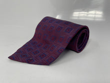 Load image into Gallery viewer, Calvin Klein Mens Red Plaid Silk Adjustable Pointed Tie One Size
