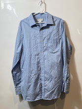 Load image into Gallery viewer, Banana Republic Mens Light Blue Long Sleeve Dress Shirt Size Large
