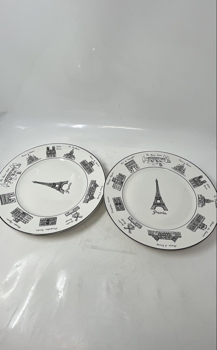 222 Fifth PTS International Around The City Collector Plate Lot Of 4 Pcs