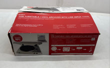 Load image into Gallery viewer, ION TTUSB05XL USB Turntable Vinyl Archiver Line Input Not Tested With Box
