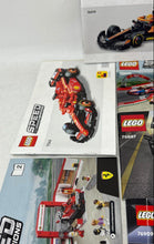 Load image into Gallery viewer, Lot Of 7 Pcs Multicolor Lego Speed Champions Various Instruction Manuals Books
