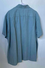 Load image into Gallery viewer, Moda Campia Moda Mens Green Pockets Short Sleeve Collared Button-Up Shirt Sz XXL
