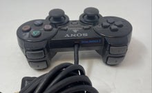 Load image into Gallery viewer, Sony PlayStation DualShock 2 Black Wired Handheld Gaming Controller Not Tested
