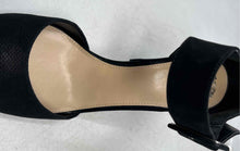 Load image into Gallery viewer, Vince Camuto Womens Shelbin3 Black Suede Buckle Ankle Strap Heels Size 10 M
