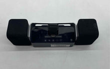 Load image into Gallery viewer, iLuv iMM747 Black Silver Stereo Speaker Dock For iPad iPhone iPod Not Tested
