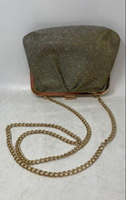 Load image into Gallery viewer, A New Day Womens Gold-Tone Glitter Inner Zip Pocket Chain Strap Crossbody Bag
