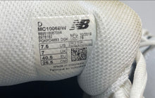 Load image into Gallery viewer, New Balance Mens 1006 MC1006BW White Lace-Up Low Top Running Shoes Size 7.5 D
