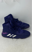 Load image into Gallery viewer, Adidas Mens Pro Bounce 2019 Purple Mid Top Lace-Up Sneaker Shoes Size 11

