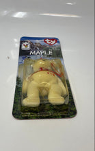 Load image into Gallery viewer, Vintage 1999 TY McDonald's Teenie Beanie Baby Maple The Bear In Original Package
