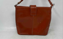 Load image into Gallery viewer, Persaman New York Womens Dark Orange Leather Adjustable Strap Crossbody Bag
