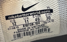 Load image into Gallery viewer, Nike Mens Rival 4 818728-100 White Leather Lace-Up Low Top Golf Shoes Size 12

