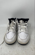 Load image into Gallery viewer, Nike Kids Air Jordan 1 Mid DQ8423-132 White Black Lace-Up Sneaker Shoes Size 6Y
