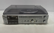 Load image into Gallery viewer, Magnavox Integrated Audio System 347H Cassette AM FM Receiver Turntable Untested

