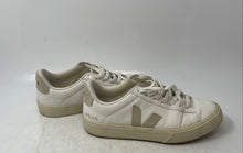 Load image into Gallery viewer, Veja Womens Campo Cream Leather Low Top Lace-Up Sneaker Shoes Size 7 Worn
