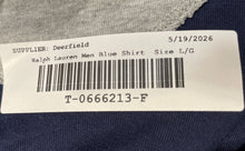 Load image into Gallery viewer, Polo Ralph Lauren Mens Blue Short Sleeve Round Neck T-Shirt Size Large
