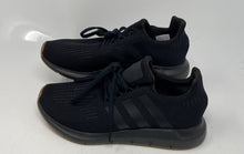 Load image into Gallery viewer, Adidas Mens Swift Run 1.0 IE7476 Black Lace-Up Low Top Sneaker Shoes Size 8
