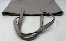 Load image into Gallery viewer, Kate Spade New York Womens Gray Leather Inner Pocket Double Handle Tote Handbag
