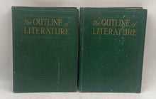 Load image into Gallery viewer, Lot Of 2 Pcs The Outline Of Literature English Hardcover Book Vol I- Vol ll
