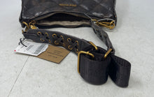 Load image into Gallery viewer, Steve Madden Womens Brown Quilted Adjustable Strap Shoulder Crossbody Bag W/Tag

