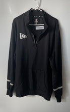 Load image into Gallery viewer, New Era Mens Black Combine Authentic NFL Football 1/4 Zip Jacket Size XL
