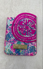 Load image into Gallery viewer, Lilly Pulitzer Womens Pink Beach You To It Stick On Tech Pocket Card Holder
