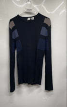 Load image into Gallery viewer, Armani Exchange Mens Multicolor Long Sleeve Round Neck Pullover Sweater Size L
