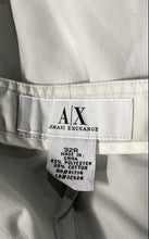 Load image into Gallery viewer, Armani Exchange Mens Gray Flat Front Slash Pocket Trouser Pants Size 32R
