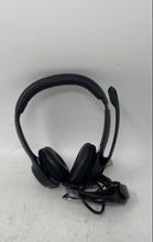 Load image into Gallery viewer, Logitech Black USB Wired Over Ear Headphones With Microphone Not Tested

