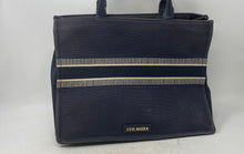 Load image into Gallery viewer, Steve Madden Womens Bknox-SM Blue Double Handle Shoulder Tote Purse
