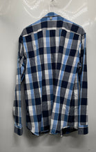 Load image into Gallery viewer, Hugo Boss Mens Blue Multicolor Plaid Long Sleeve Button-Up Shirt Size XXL
