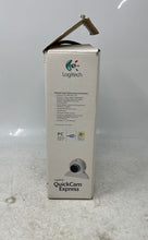 Load image into Gallery viewer, Logitech Quickcam Express White USB 2.0 Web Camera Not Tested Open Box
