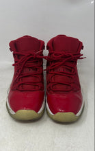 Load image into Gallery viewer, Nike Kids Jordan 11 Retro 378038-623 Red Sneaker Shoes Size 7Y Not Insole
