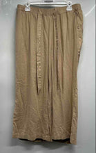 Load image into Gallery viewer, Michael Kors Womens Brown Elastic Waist Flat Front Wide-Leg Trouser Pants Size L
