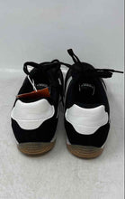 Load image into Gallery viewer, Lucky Step Womens Retro Fashion Black White Lace-Up Sneaker Shoes Size 11
