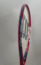 Load image into Gallery viewer, Wilson Junior US Open Red Blue Comfort Grip Sports Equipment Tennis Racket

