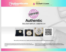 Load image into Gallery viewer, Authentic Bulova Women's Gold-Tone Watch

