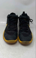 Load image into Gallery viewer, Nike Mens Zoom Rev Black Yellow Lace-Up Basketball Sneaker Shoes Size 11
