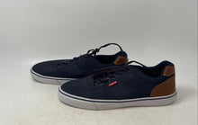 Load image into Gallery viewer, Levi's Mens Miles 517777U51 Navy Blue Brown Lace-Up Sneaker Shoes Size 10
