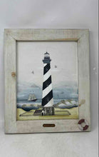 Load image into Gallery viewer, Home Decorative Framed Art Print From The Cape Hatteras Lighthouse Of 1870
