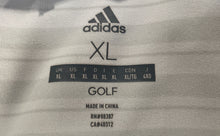 Load image into Gallery viewer, Adidas Mens White Striped Miami Hurricanes NCAA Golf Polo Shirt Size XL
