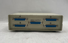 Load image into Gallery viewer, AESP White 4 Position Manual Data Transfer Switch Box Only Not Tested
