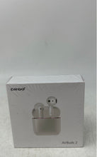 Load image into Gallery viewer, DRQQ Airbuds 2 White Deep Bass Noise Cancelling Wireless Earbuds w/ Case Sealed
