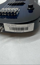 Load image into Gallery viewer, Zeny Black Blue Sunburst 30-Inch Double Cutaway Kids Mini Electric Guitar
