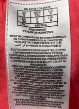 Load image into Gallery viewer, Guess Womens Red White Geometric Print Spaghetti Strap Maxi Dress Size S
