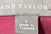Load image into Gallery viewer, Ann Taylor Womens Pink Notch Collar Long Sleeve Two-Button Blazer Size 4
