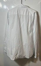 Load image into Gallery viewer, Calvin Klein Mens White Long Sleeve Collared Slim Fit Button-Up Shirt Size XXL
